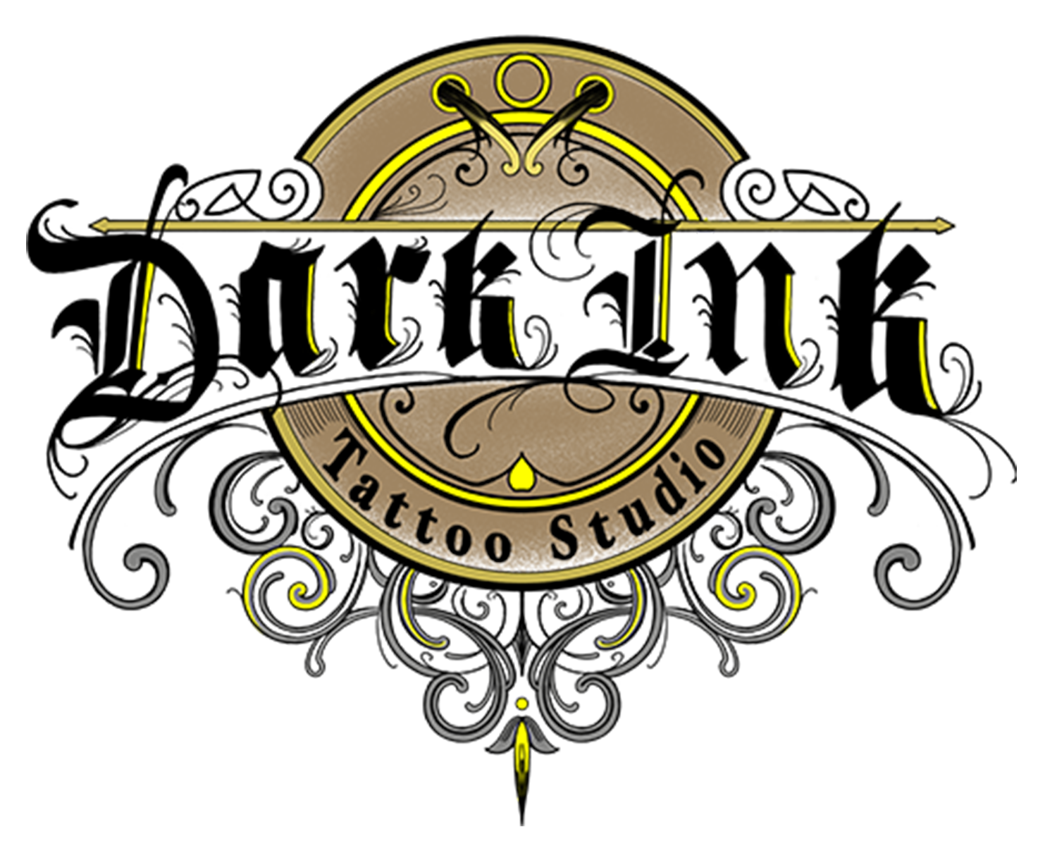 Vector Tattoo Studio Logo Templates On Stock Vector (Royalty Free)  214039513 | Shutterstock